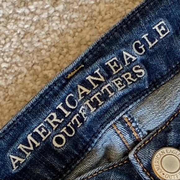 AEO American Eagle Outfitters Skinny Super Stretch Mid-rise Jeans 8 - Picture 3 of 12
